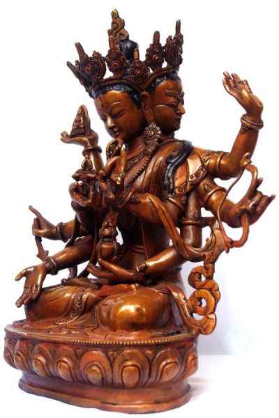Ushnisha Vijaya Aka. Namgyalma, [chocolate Color Oxidation], [old Post], [remakable]