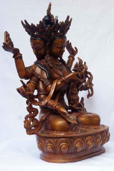 Ushnisha Vijaya Aka. Namgyalma, [chocolate Color Oxidation], [old Post], [remakable]