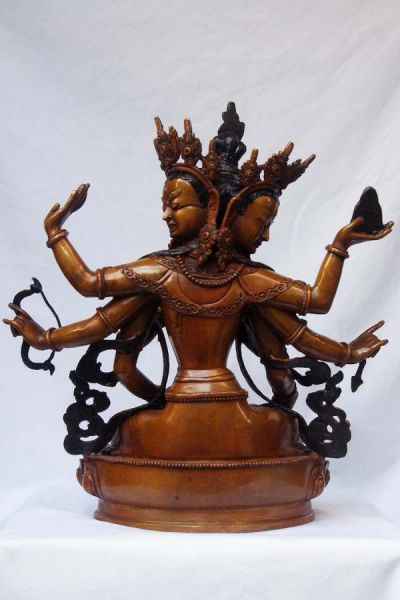 Ushnisha Vijaya Aka. Namgyalma, [chocolate Color Oxidation], [old Post], [remakable]