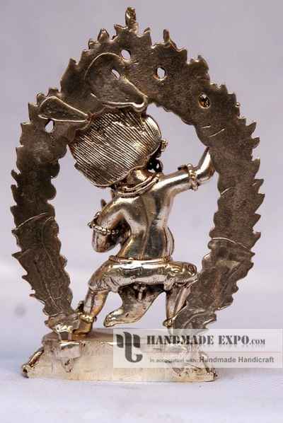 Vajrapani, [full Silver Plated]
