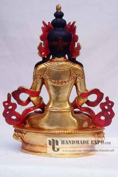 Aparimita, Buddhist Handmade Statue, Chepame, Amitayus