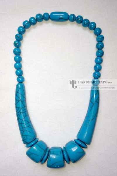African Tribal Bone Yak Bone Necklace, Handmade In Nepal