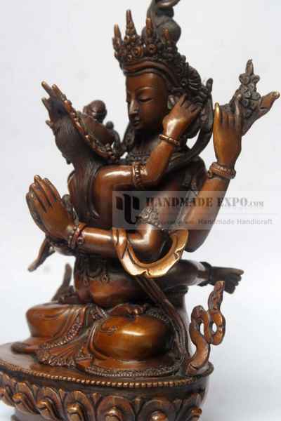 Chenrezig With Consort, [shakti], Yab-yum