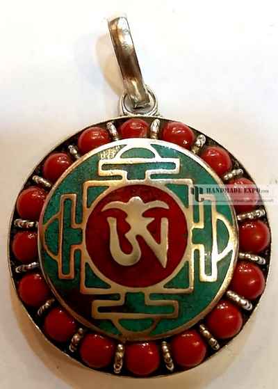 Om Mandala Pendant