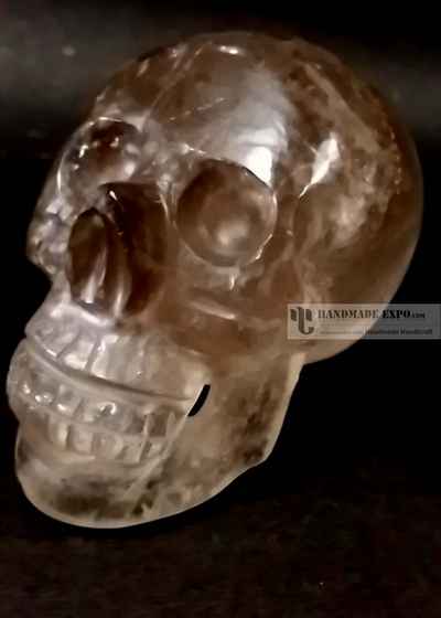 Smokey Crystal Skull
