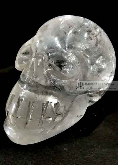 Medium Clear Crystal Skull