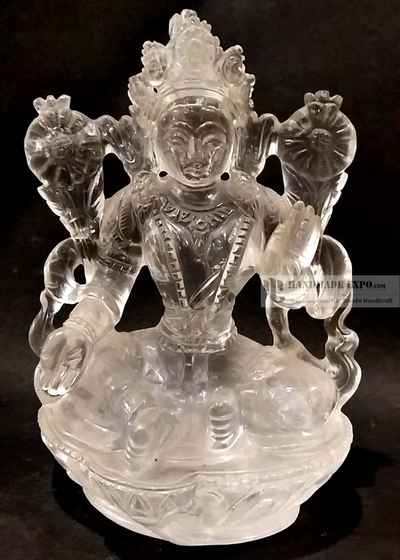 Clear Crystal Green Tara