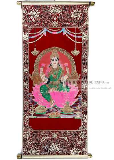 Lakshmi Embossed Screen Print