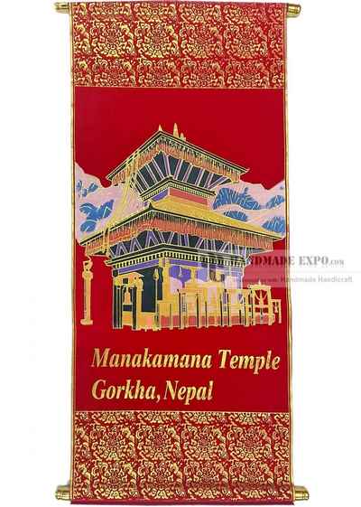 Manakamana Embossed Screen Print