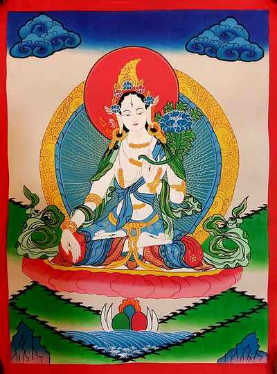 White Tara Thangka