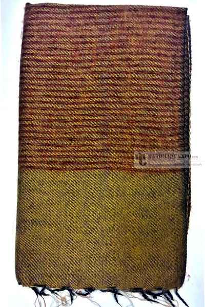 Yak Wool Shawl, Nepali Acrylic Hand Loom Shawl, Stool Size
