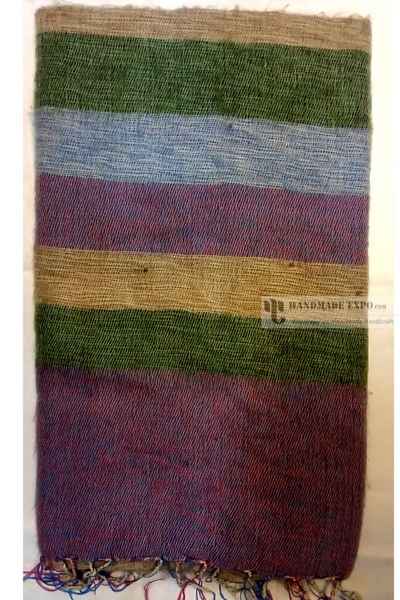 Yak Wool Shawl, Nepali Acrylic Hand Loom Shawl, Large Strip