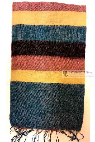 Yak Wool Shawl, Nepali Acrylic Hand Loom Shawl, Large Strip
