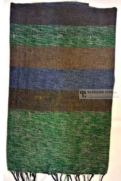 Yak Wool Shawl, Nepali Acrylic Hand Loom Shawl, Large Strip