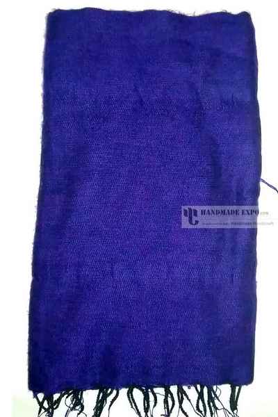 Yak Wool Shawl, Nepali Acrylic Hand Loom Shawl, Plain