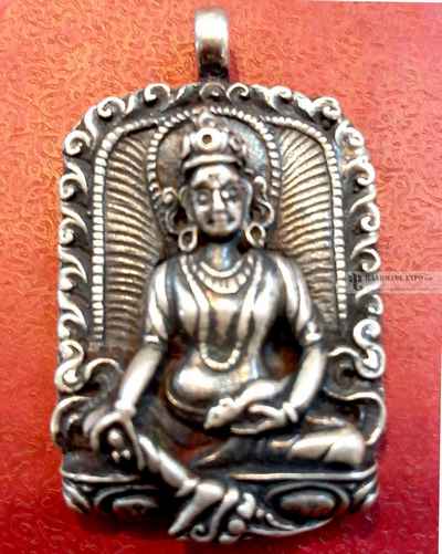 Jambhala Silver Pendant