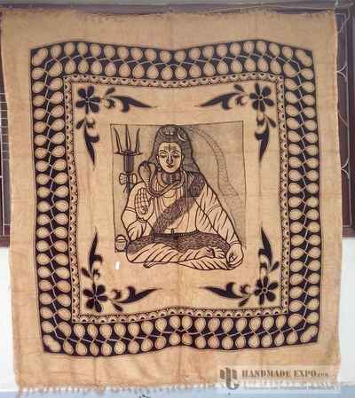 Shiva Batik Bed Sheet