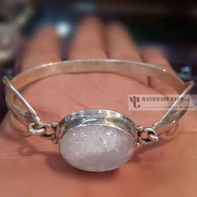 Moonstone Silver Bracelet