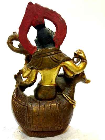 Partly Gold Plated Saraswati, [sold]