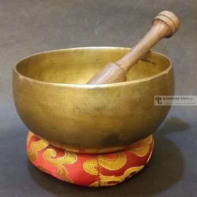 Heart Chakra - Handmade Singing Bowl, [jambati], [select Accessories]