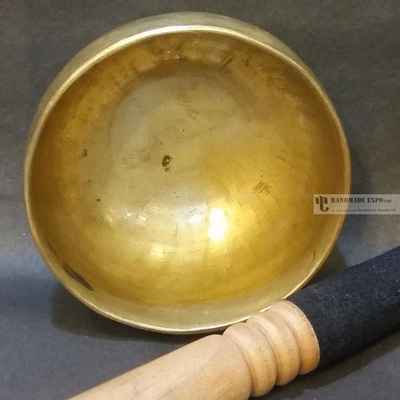Heart Chakra - Handmade Singing Bowl, [jambati], [select Accessories]