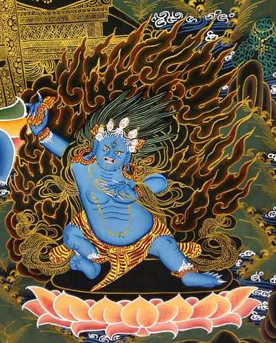 Maitreya Buddha Tibetan Thangka