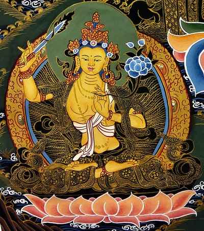 Maitreya Buddha Tibetan Thangka