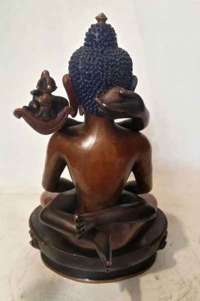 Samantabhadra Statue Double Color Oxidizexd