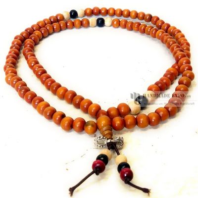 Wooded 108 Prayer Beads Mala