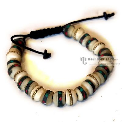 Designer White Beads Bracelet