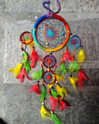 [five Ring], Multi Color Color Dreamcatcher