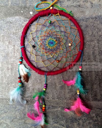Red Color Dreamcatcher, [single Ring]