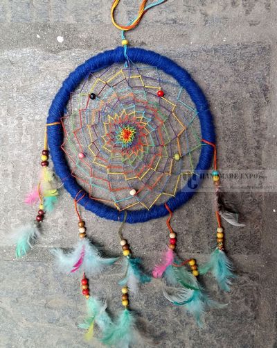 Blue Lapis Color Dreamcatcher, [single Ring]