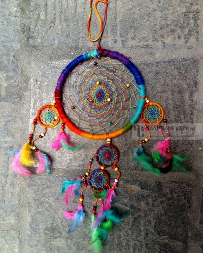 [five Ring] Hemp Dreamcatcher