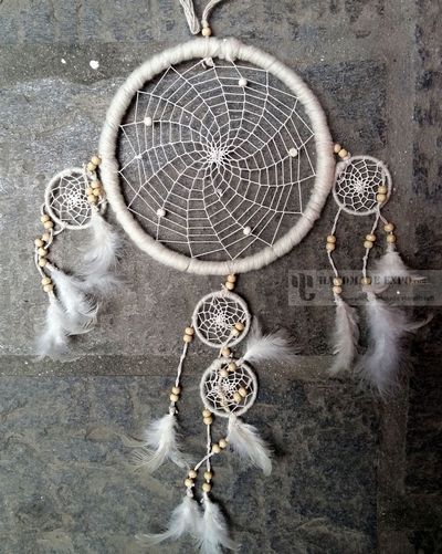 [five Ring] White Dreamcatcher