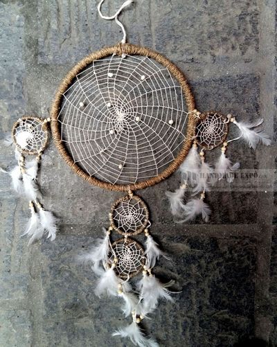 [five Ring] Hemp Dreamcatcher