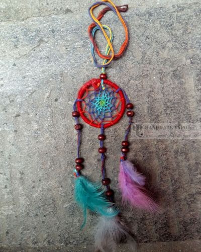 Red Dreamcatcher, [single Ring]