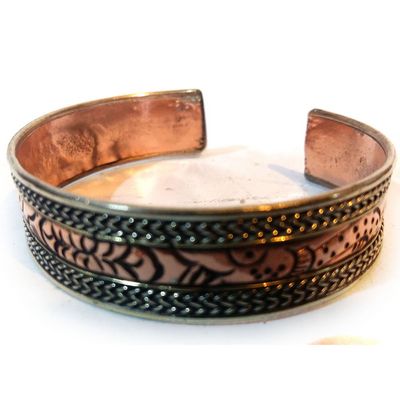 Copper And Metal Bracelet