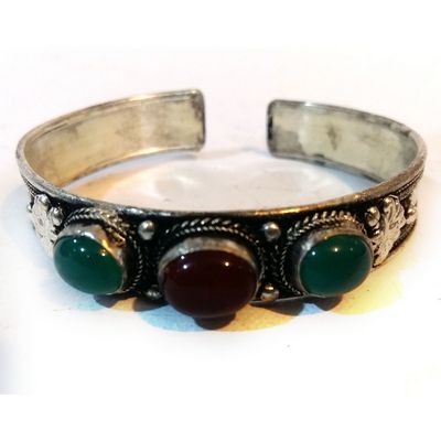 3 Mix Stone Metal Bracelet
