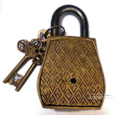 Owl [glossy] Brass Door Locks