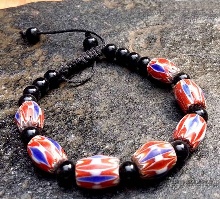 Glass Designer Bead Bracelet