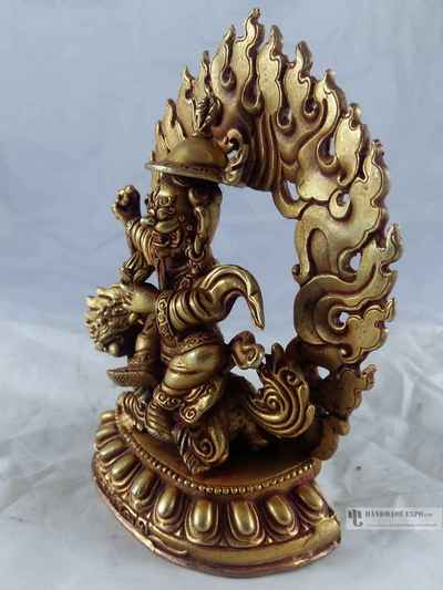 Statue Of Dorje Lakpa- [full Gold Plated]