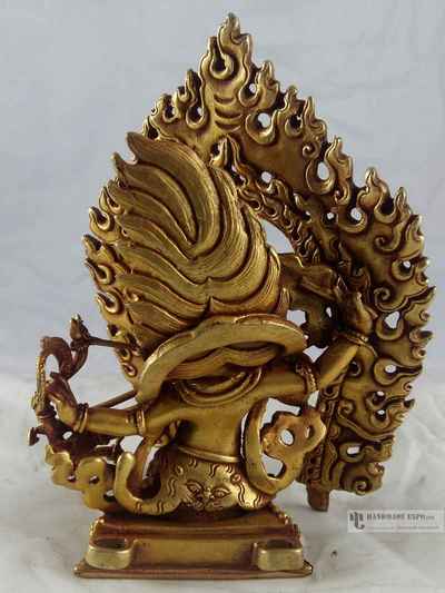 Statue Of Rahula - [full Gold Plated]