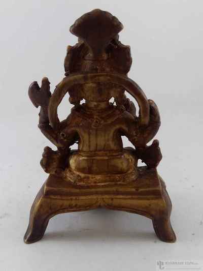 Resin Statue Of Ganesh [white]