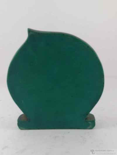Resin Statue Of Black Mahakala [green]