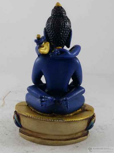 Resin Statue Of Samantha Bhadra [buddha Shakti], [painted]