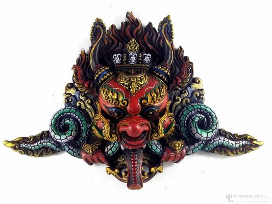 Resin Cheppu Mask - Painted [red]