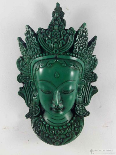 Resin Green Tara Mask [turquoise Green]