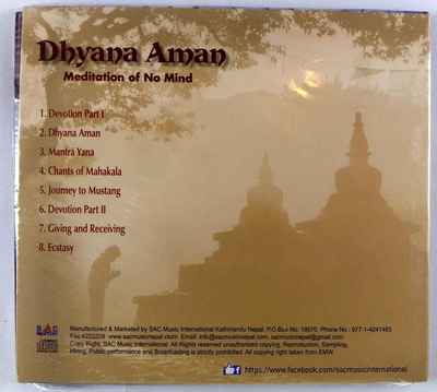 Dhyana Aman [meditation Of No Mind] - Mantra Audio Cd