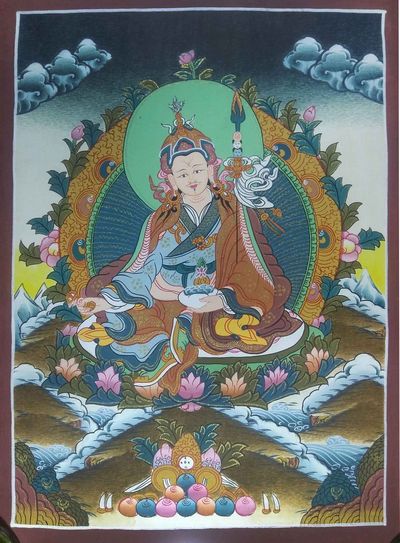 Tibetan Thangka Padmasambhava, [sold]
